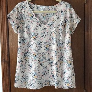 Maternity floral top